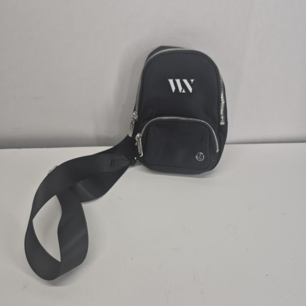 Lululemon Black City Adventurer Mini Micro Backpack Convertible Crossbody Bag 3L
